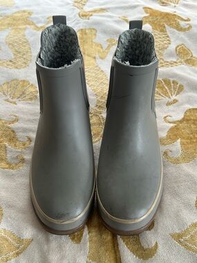 Women’s BOGS Amanda Chelsea II - Toffee fur-lined Ankle Boots - Size 6